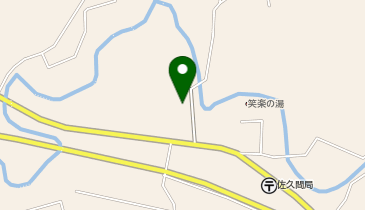 旧佐久間小学校の地図画像