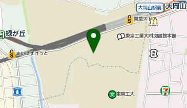 東京工業大学の地図画像