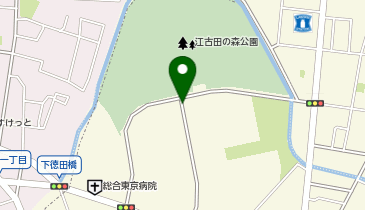 江古田の森公園一帯の地図画像