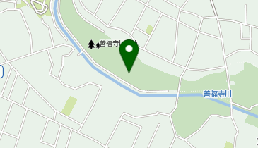 善福寺川緑地・和田堀公園(西地区)一帯の地図画像