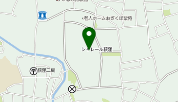 シャレール荻窪一帯の地図画像