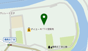 豊島五丁目団地一帯の地図画像