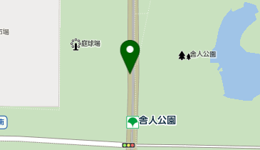 舎人公園一帯の地図画像