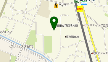 立花一丁目団地一帯の地図画像