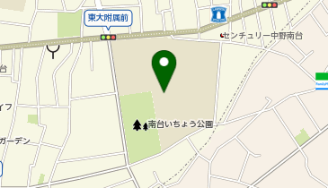 東京大学附属中等教育学校一帯の地図画像