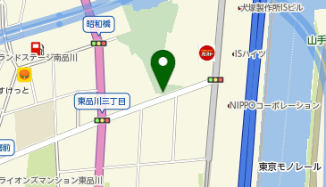 天王洲アイル周辺の地図画像