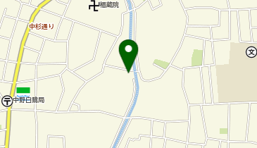 白鷺一丁目地区の地図画像