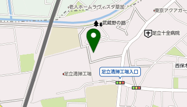都営西保木間四丁目アパート一帯の地図画像