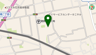 区役所・青戸団地一帯の地図画像