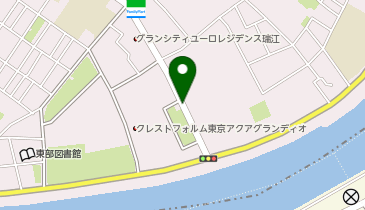江戸川清掃工場一帯の地図画像