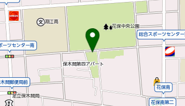総合スポーツセンター一帯の地図画像