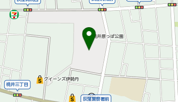 桃井原っぱ公園一帯の地図画像