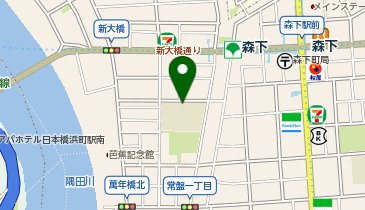 八名川小学校の地図画像