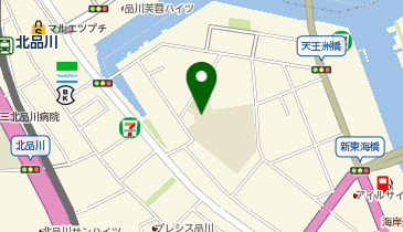 台場小学校の地図画像