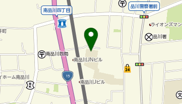 城南小学校の地図画像