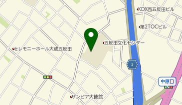 第一日野小学校の地図画像