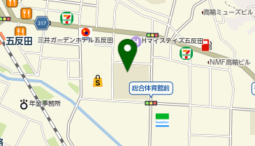 日野学園の地図画像