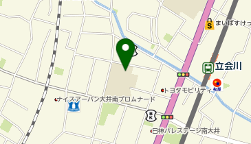 浜川小学校の地図画像