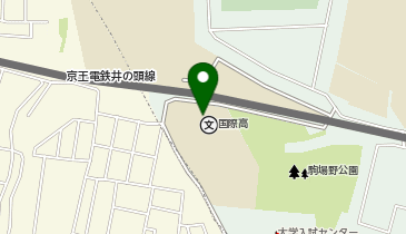 都立国際高等学校の地図画像