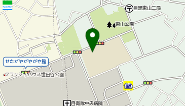 東山小学校の地図画像