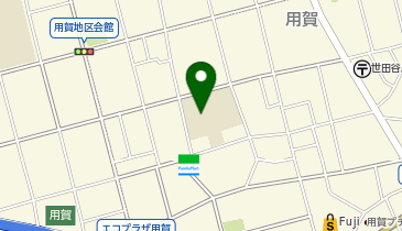 京西小学校の地図画像