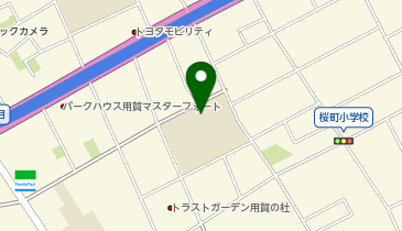 桜町小学校の地図画像