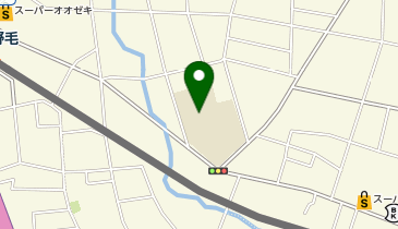 玉川小学校の地図画像