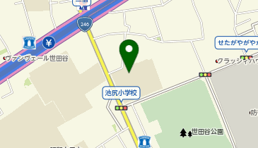 池尻小学校の地図画像