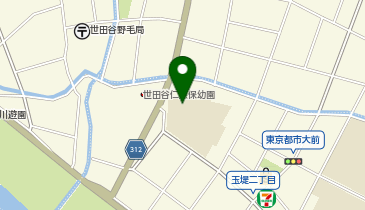 玉堤小学校の地図画像