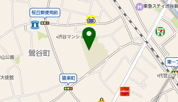 鉢山中学校の地図画像