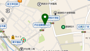 常磐松小学校の地図画像