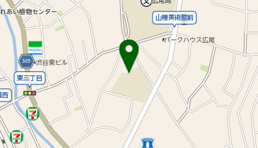 広尾小学校の地図画像