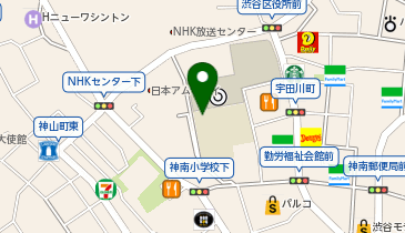 神南小学校の地図画像
