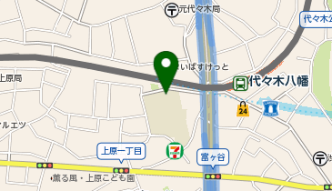 富谷小学校の地図画像