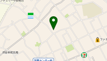 渋谷本町学園第二グラウンド体育館の地図画像