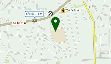 東田小学校の地図画像
