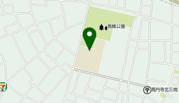 馬橋小学校の地図画像