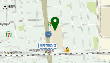 高円寺学園の地図画像