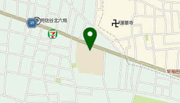 杉森中学校の地図画像