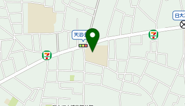 天沼小学校の地図画像