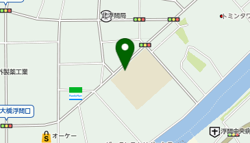 浮間小学校の地図画像