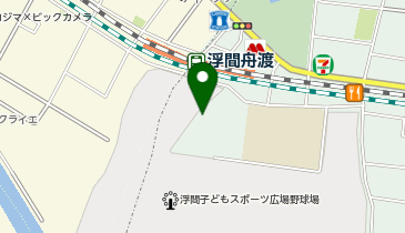 旧西浮間小学校の地図画像