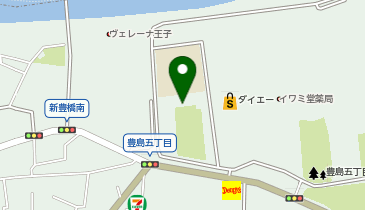 ココキタ豊島北コミュニティアリーナの地図画像