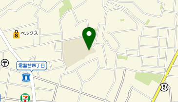 中台小学校の地図画像