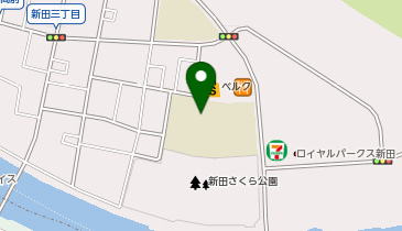 新田学園第一校舎の地図画像