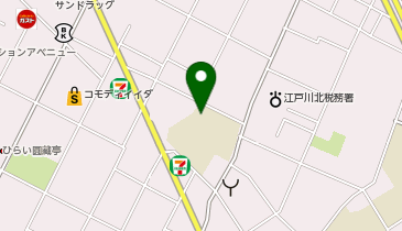 小松川小学校の地図画像
