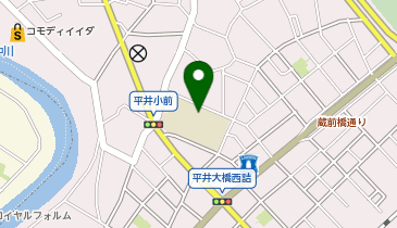 平井小学校の地図画像