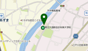 旧平井第二小学校の地図画像