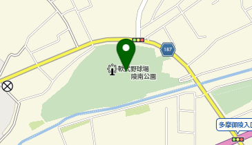 陵南公園の地図画像