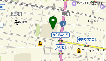 第三小学校の地図画像